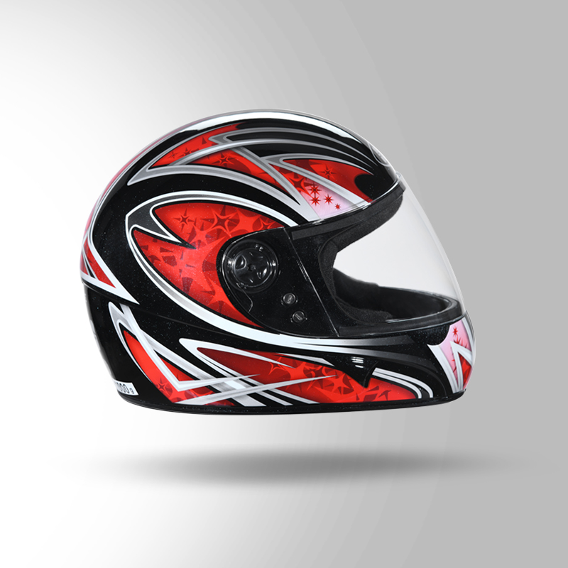 CHROME D2 DECOR BLACK & RED RIGHT VIEW