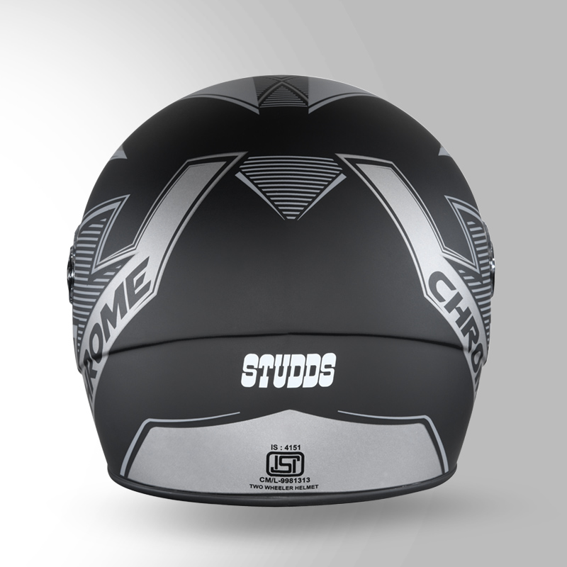 CHROME D5 DECOR MATT BLACK & GREY BACK VIEW