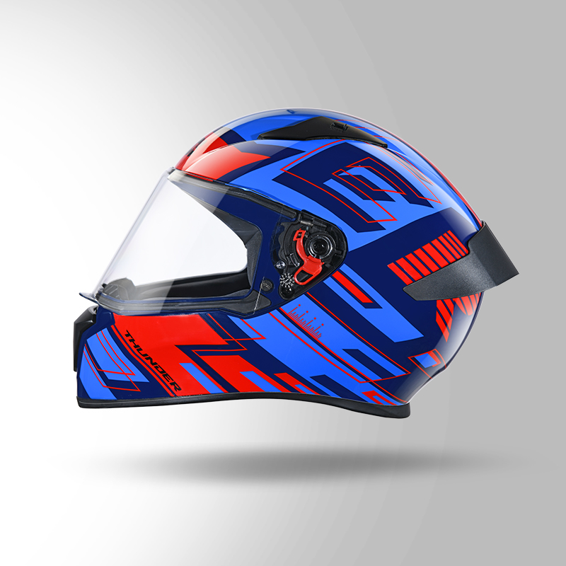 THUNDER D3 DECOR BLUE & RED RIGHT VIEW
