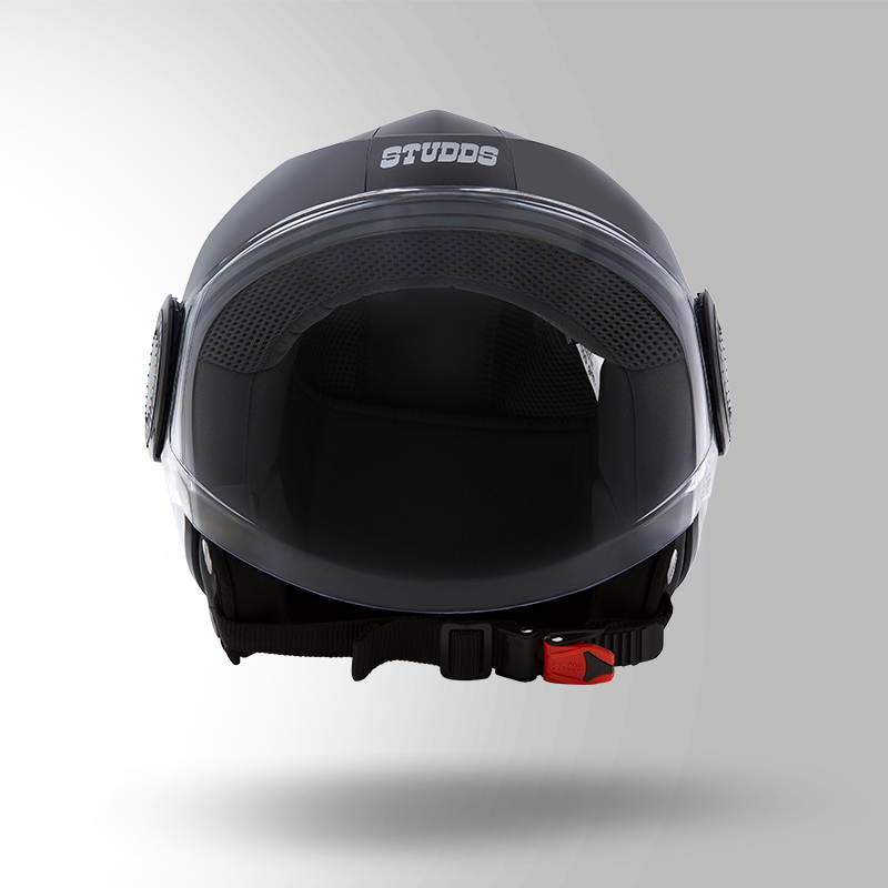 URBAN BLACK WITH BLACK STRIP FRONT VIEW