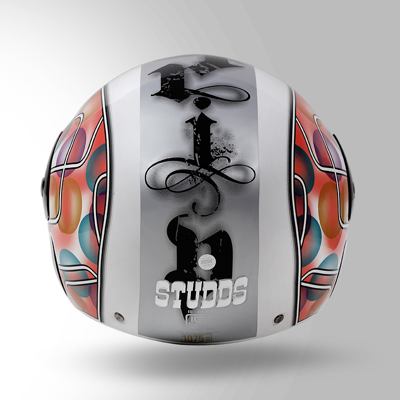 CUB D2 DECOR WHITE WITH BUBBLE BACK VIEW