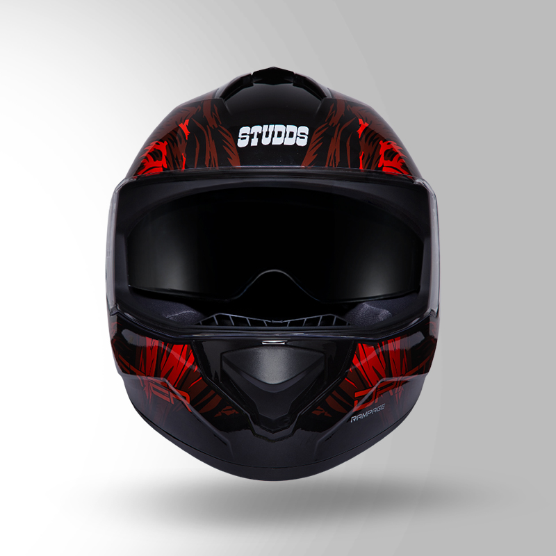 DRIFTER D3 DECOR BLACK & RED FRONT VIEW