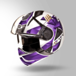 White & Purple