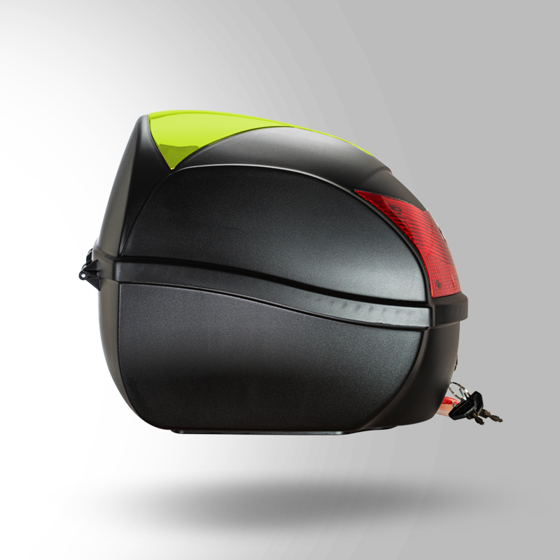 TOP CASE FLOURESCENT YELLOW RIGHT VIEW