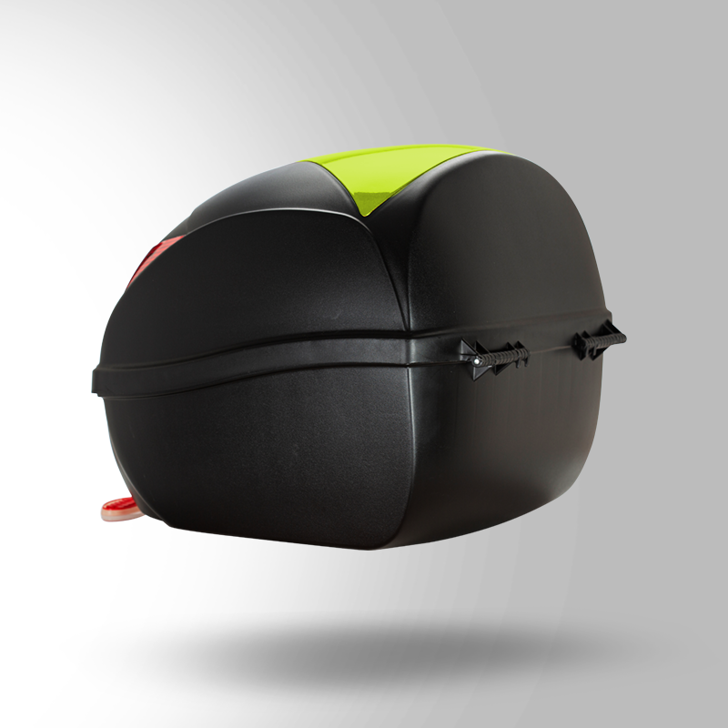 TOP CASE FLOURESCENT YELLOW LEFT VIEW