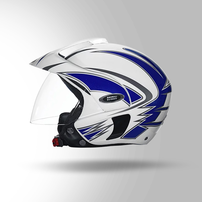 MARSHALL D1 DECOR WHITE & BLUE LEFT VIEW