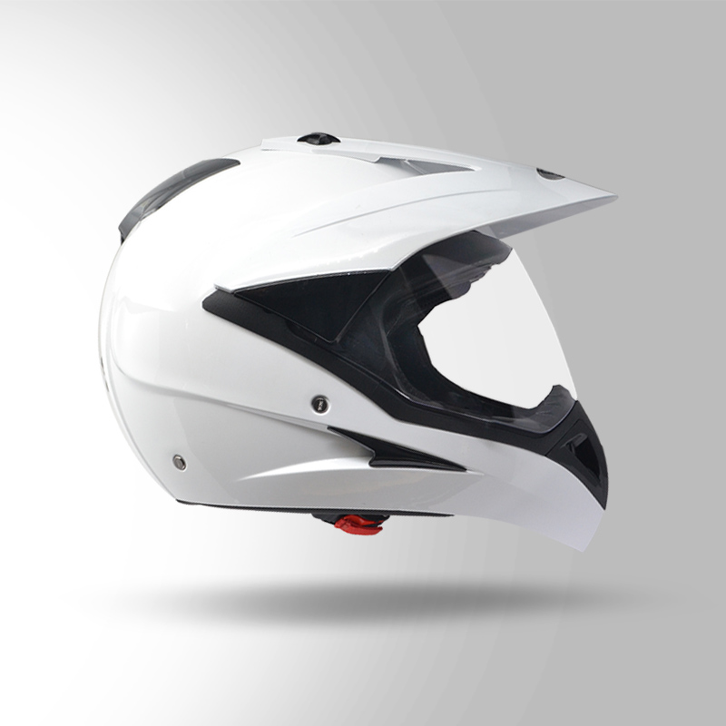 All white dirt bike on sale helmet