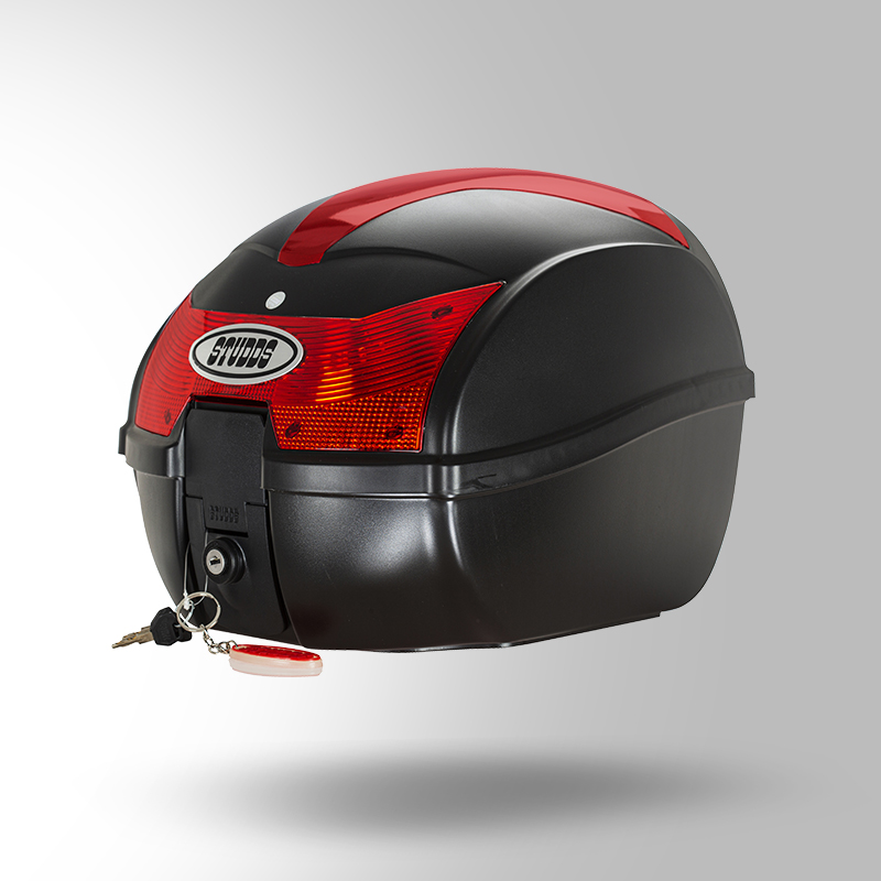 TOP CASE CHERRY RED RIGHT SIDE VIEW