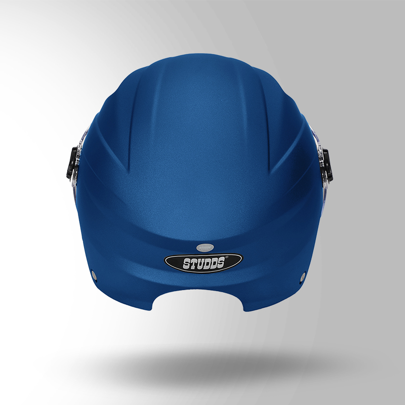 DAME BICYCLE HELMET MATT BLUE