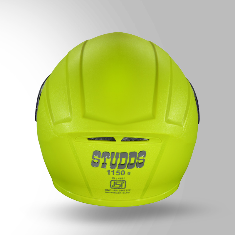 CREST FLUORESCENT YELLOW BACK VIEW