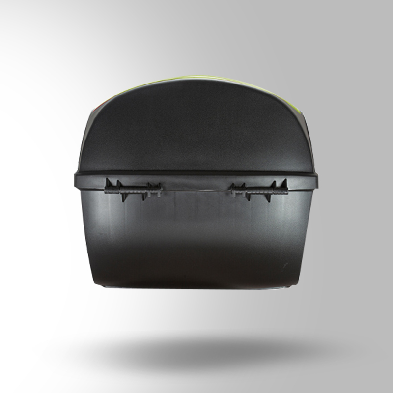 TOP CASE MILITARY GREEN BACK VIEW