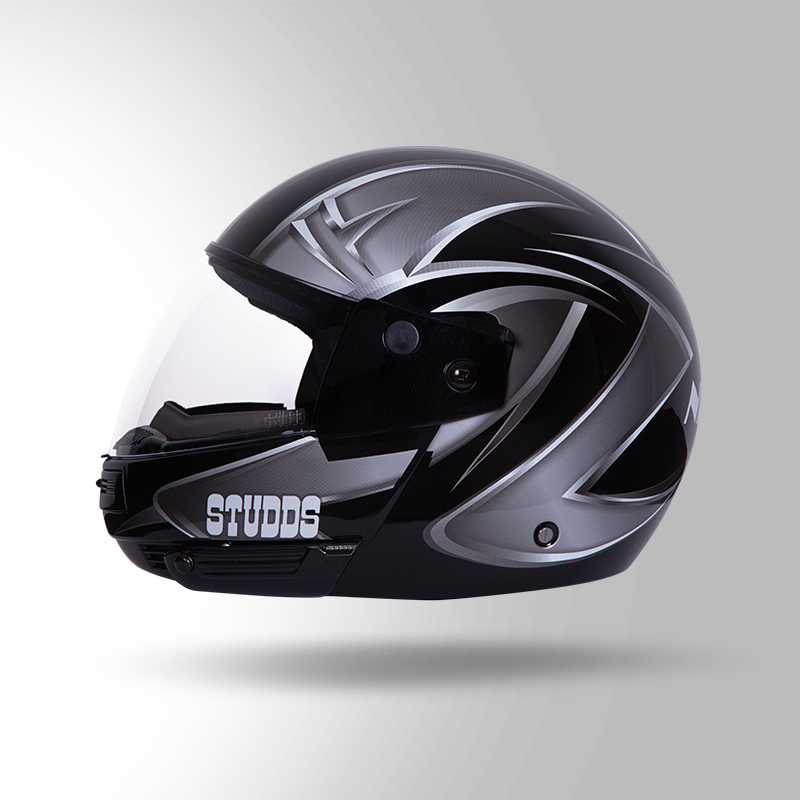 NINJA D5 DECOR BLACK & GREY LEFT VIEW
