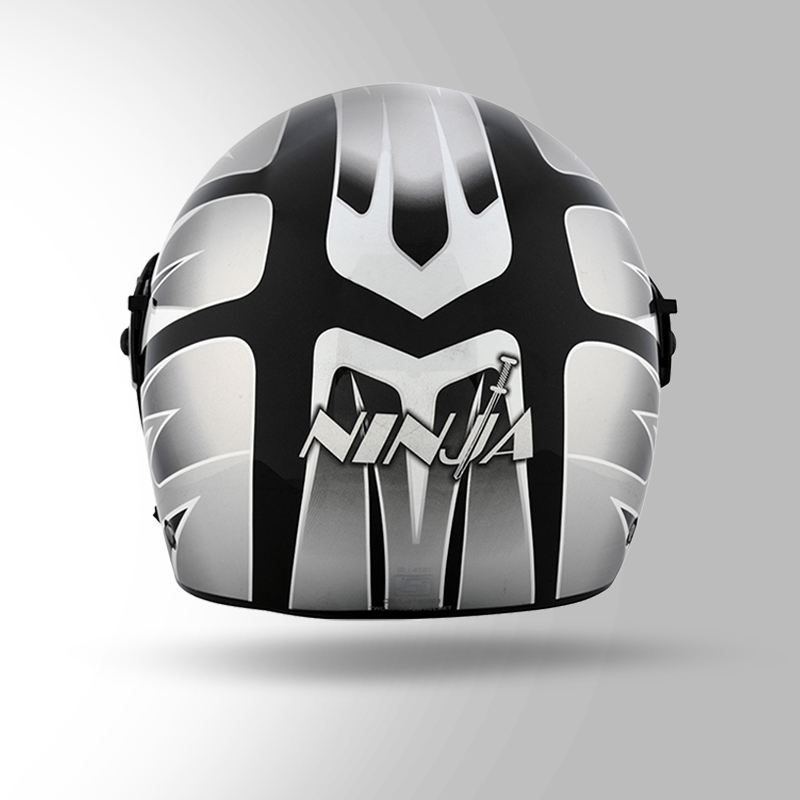 NINJA D4 DECOR BLACK & GREY BACK VIEW
