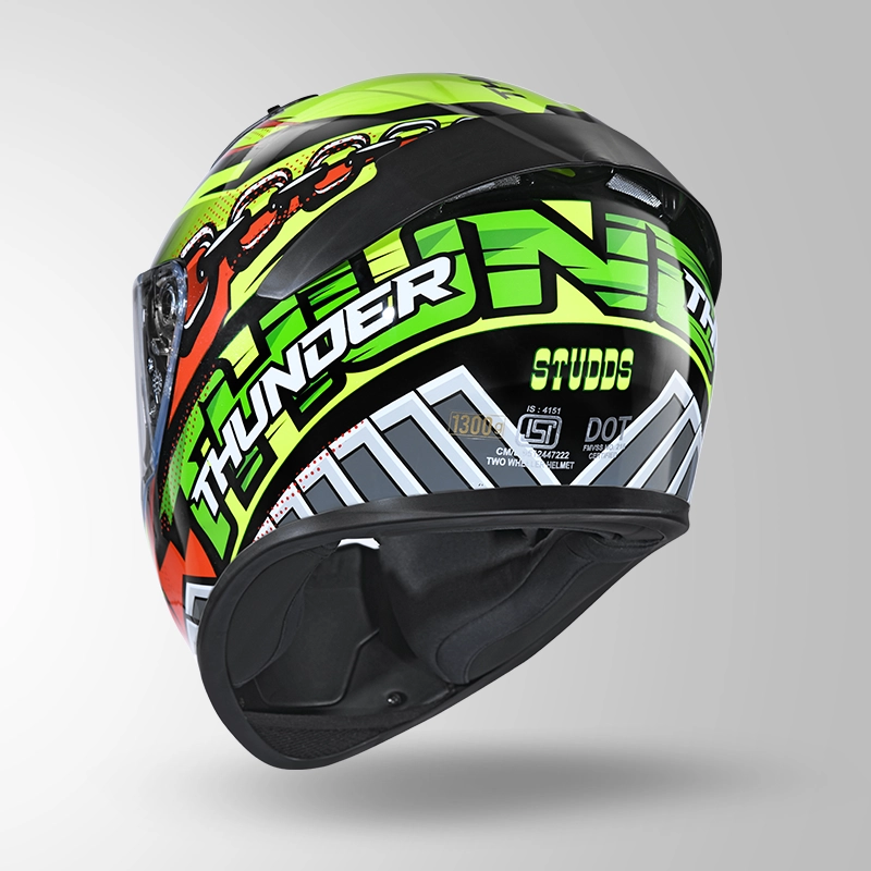 THUNDER D5 DECOR BLACK RED N5 BACK ISO