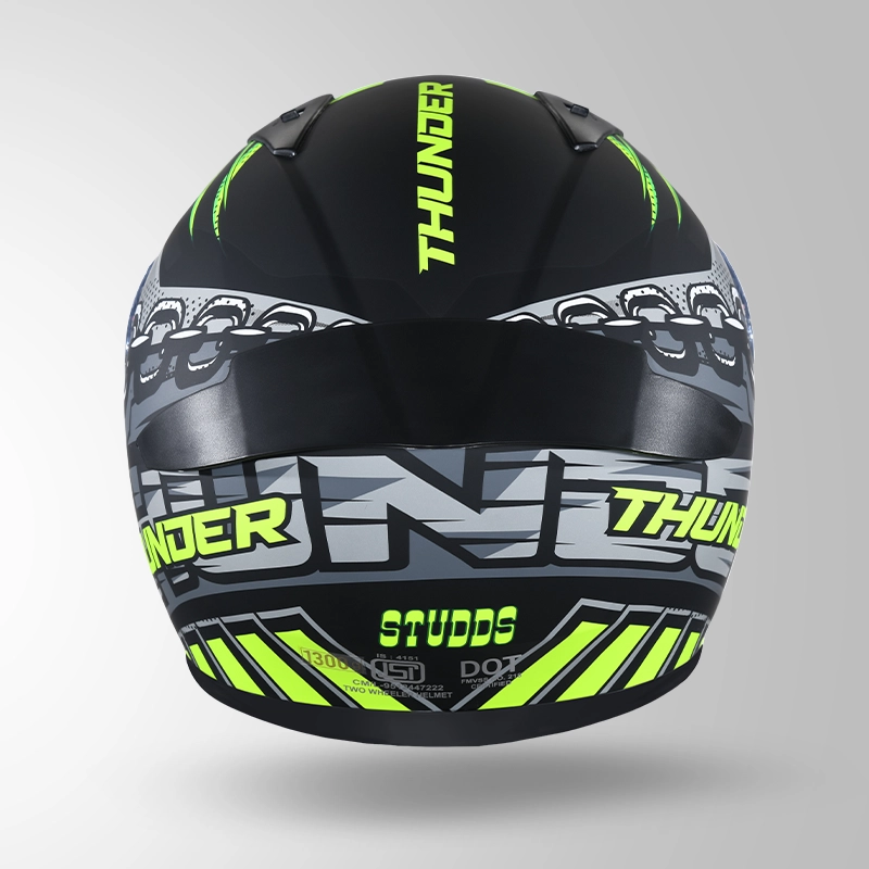 THUNDER D5 DECOR MATT BLACK & YELLOW (2)