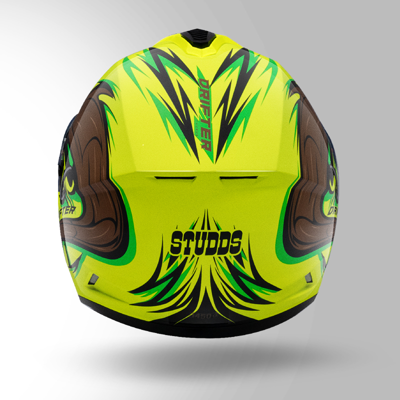 DRIFTER D4 TAURUS DECOR YELLOW & GOLDEN BACK VIEW