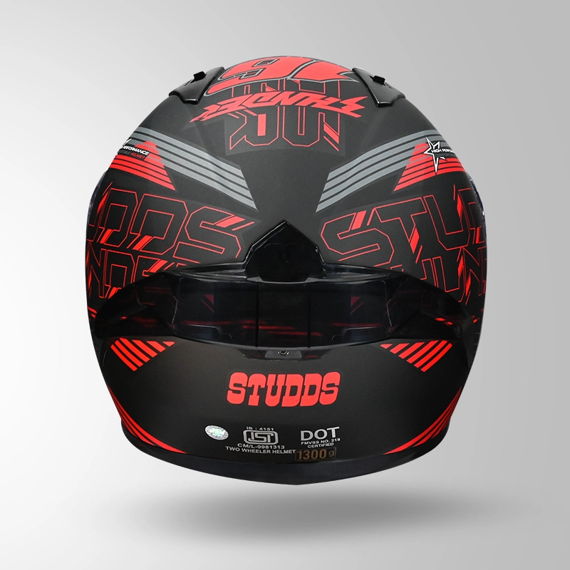 THUNDER D11 MATT BLACK N2 BACK