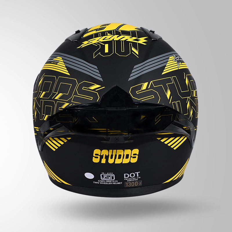 THUNDER D11 MATT BLACK N5 BACK