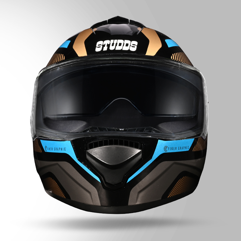 DRIFTER D5 FIKER DECOR BLACK & GREY FRONT VIEW