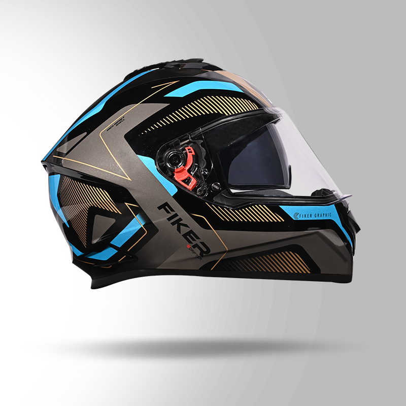DRIFTER D5 FIKER DECOR BLACK & GREY RIGHT VIEW