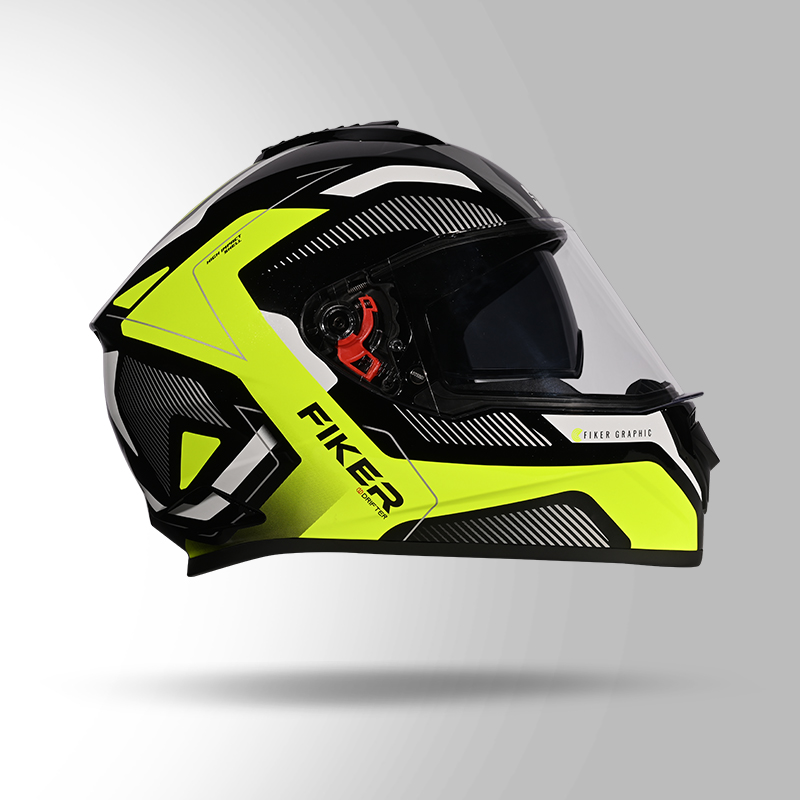 DRIFTER D5 FIKER DECOR BLACK & YELLOW RIGHT VIEW