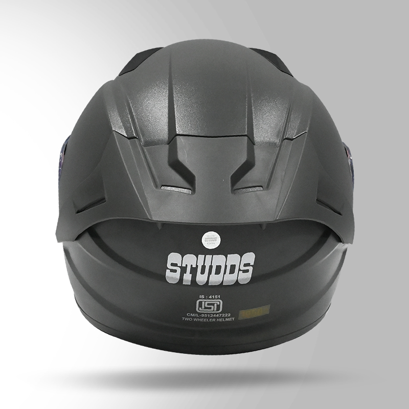 RAIDER GREY BACK VIEW