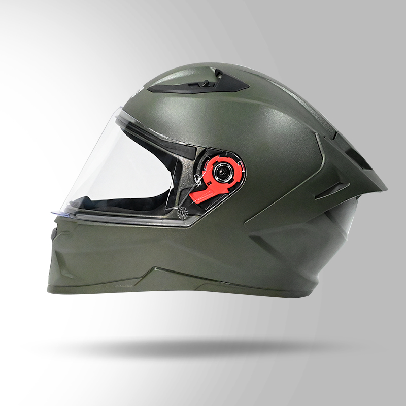 RAIDER MILITARY GREEN RIGHT VIEW