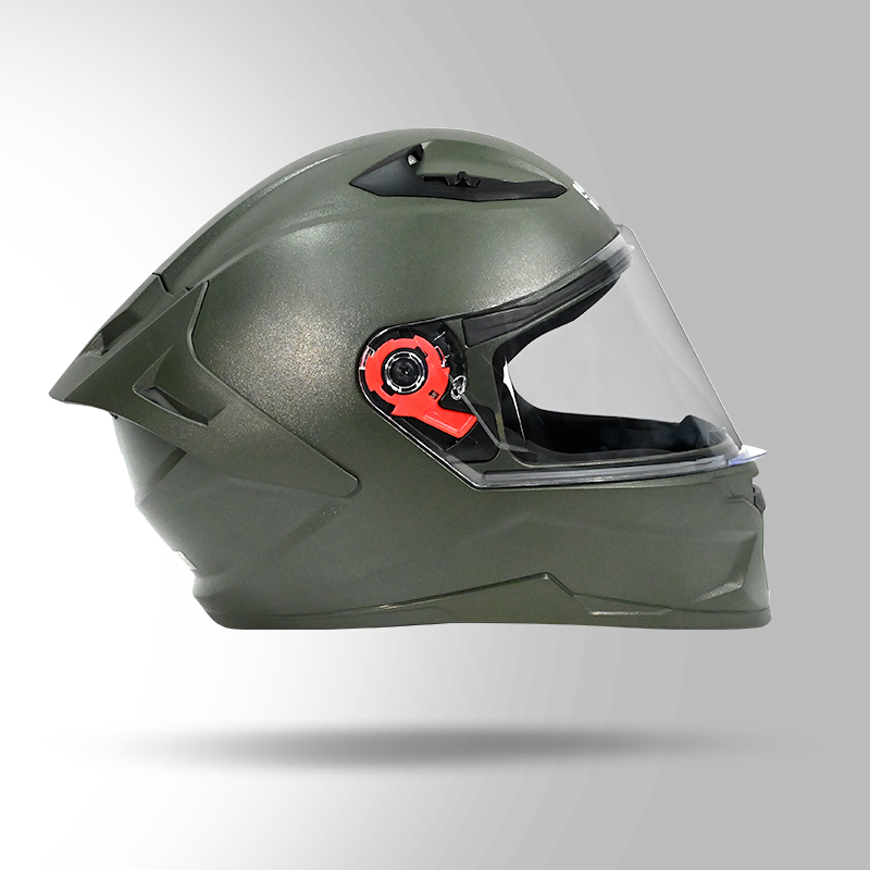 RAIDER MILITARY GREEN LEFT VIEW