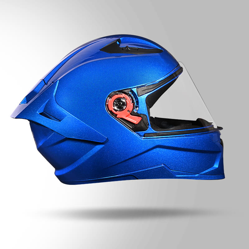 RAIDER SUPER FLAME BLUE LEFT VIEW