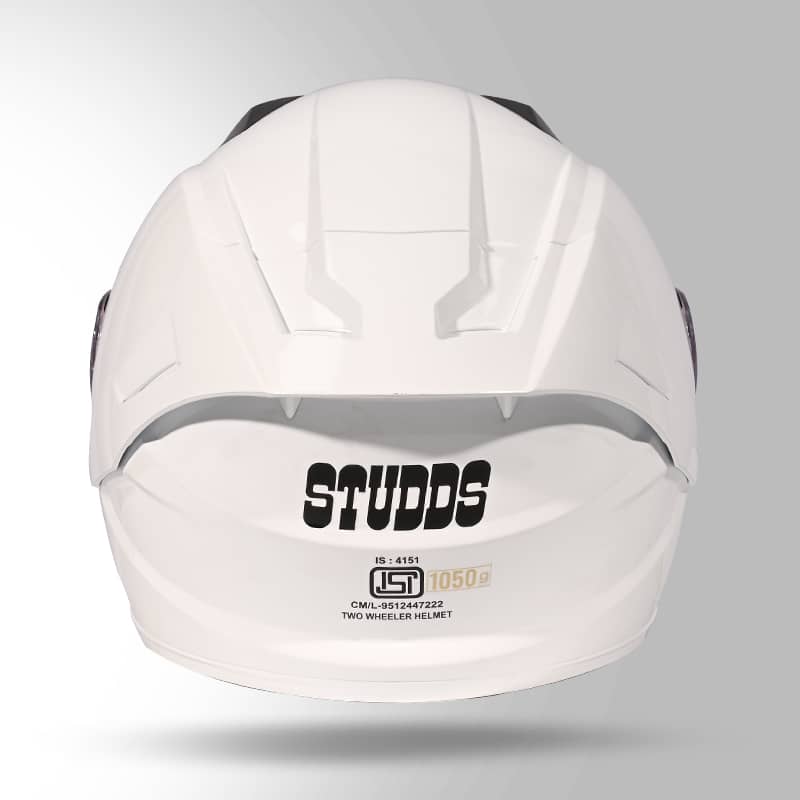 RAIDER SUPER WHITE BACK VIEW