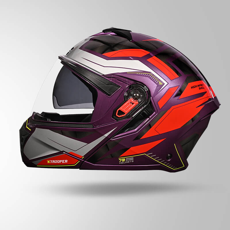 TROOPER DV D2 HELLCAT DECOR PURPLE & RED RIGHT VIEW