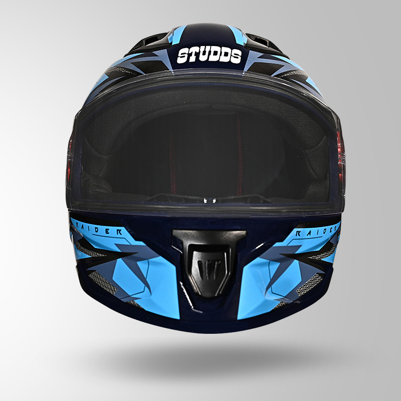 RAIDER SKULPT D1 DECOR BLUE & BLUE FRONT VIEW
