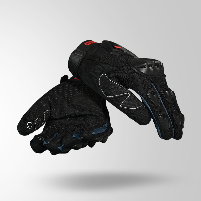 SMG 6 RIDING GLOVES GREY BOTH VIEW