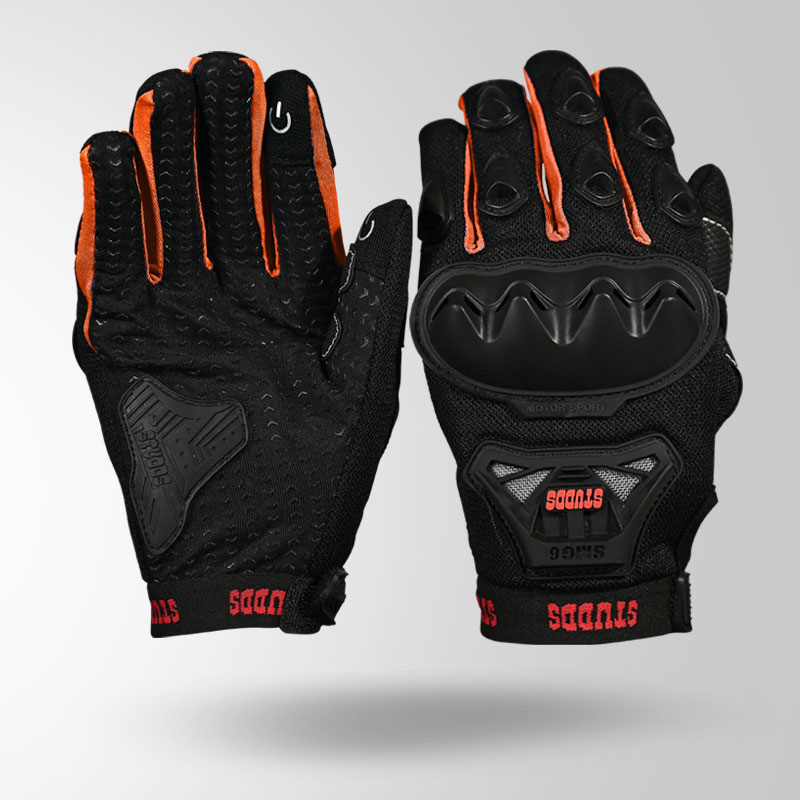 SMG 6 RIDING GLOVES ORANGE ISO