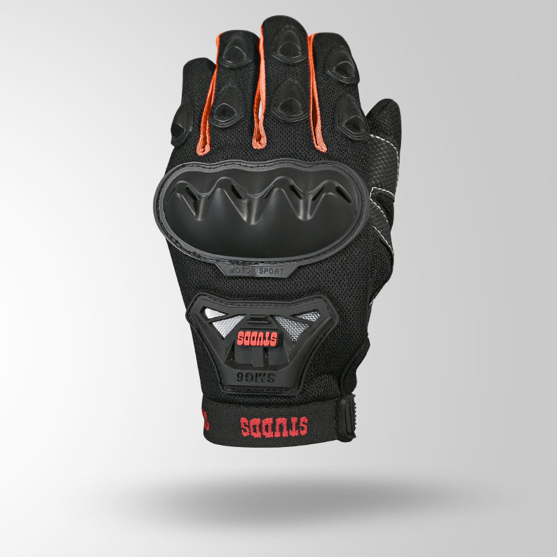 SMG 6 RIDING GLOVES ORANGE LEFT