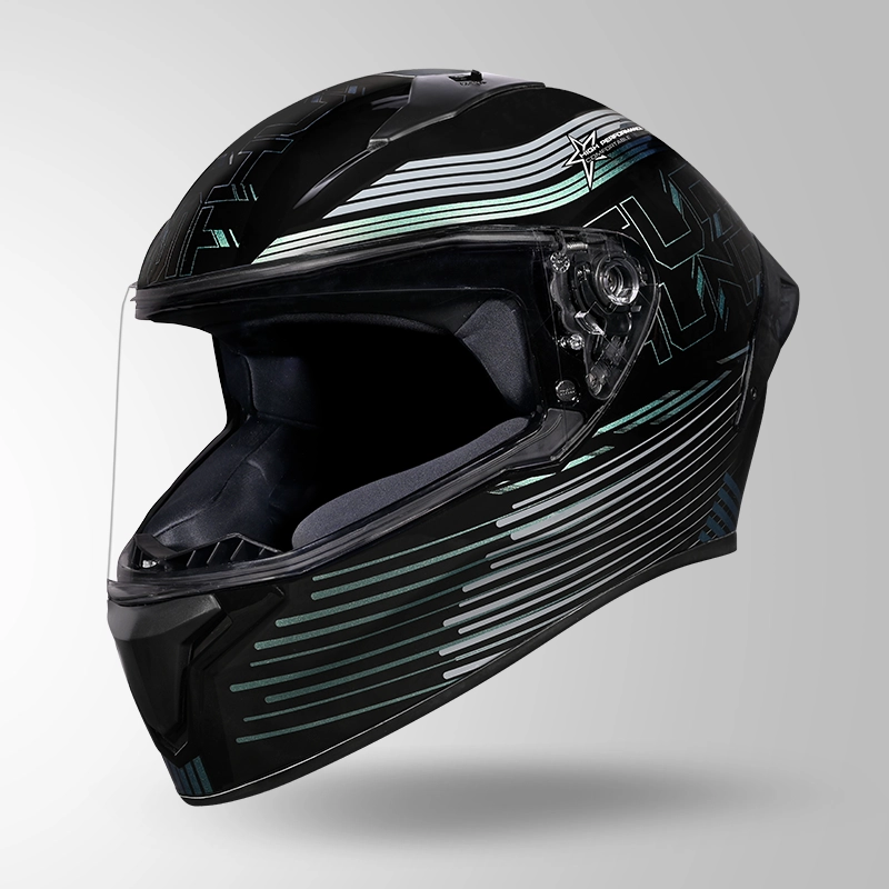 THUNDER D11 CHAMELEON DECOR BLACK AND BLUE (3)
