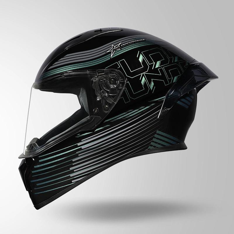 THUNDER D11 CHAMELEON DECOR BLACK AND BLUE (4)