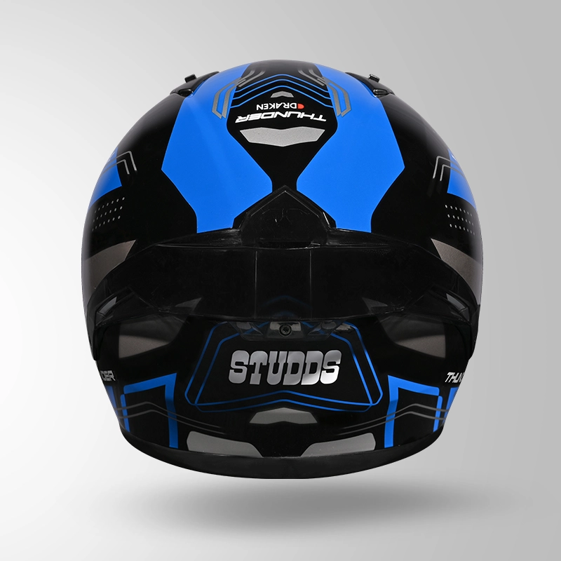 THUNDER D2 DRAKEN DECOR BLACK & BLUE (1)