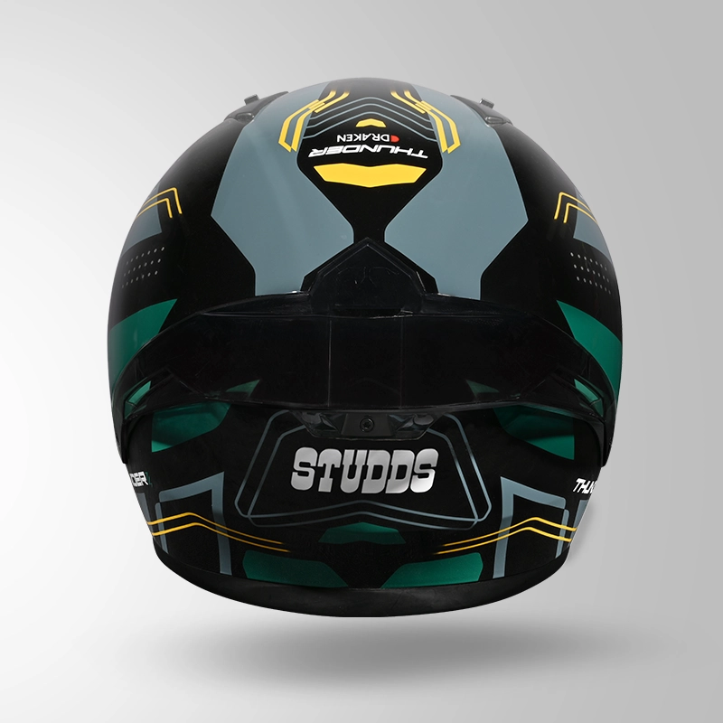 THUNDER D2 DRAKEN DECOR BLACK & GREEN (1)