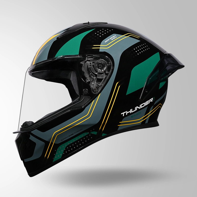 THUNDER D2 DRAKEN DECOR BLACK & GREEN (4)