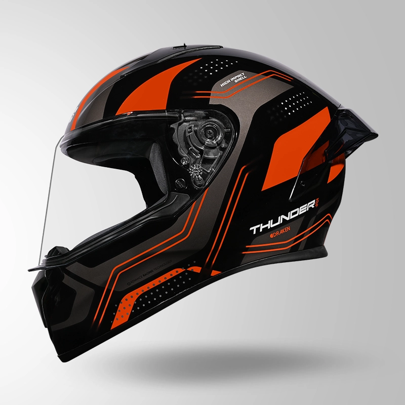 THUNDER D2 DRAKEN DECOR BLACK & ORANGE (4)