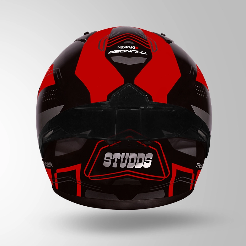 THUNDER D2 DRAKEN DECOR BLACK & RED (1)