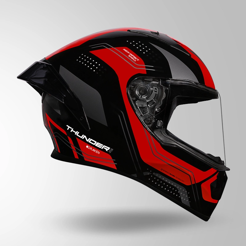 THUNDER D2 DRAKEN DECOR BLACK & RED (5)