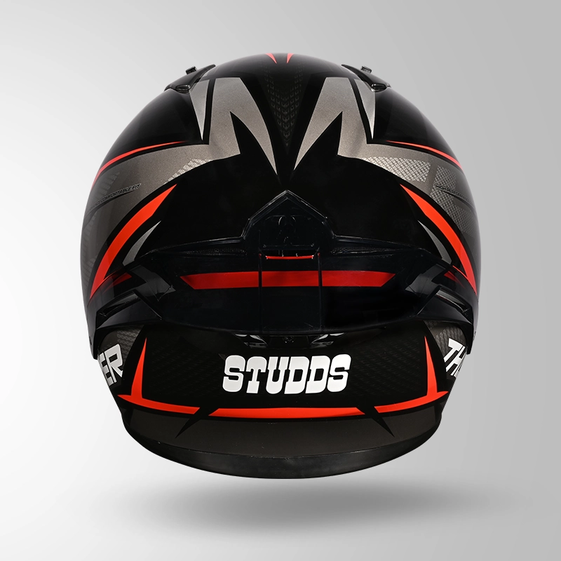 THUNDER D1 BLACK-GREY & ORANGE (1)