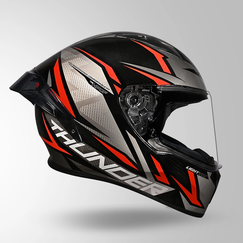 THUNDER D1 BLACK-GREY & ORANGE (5)