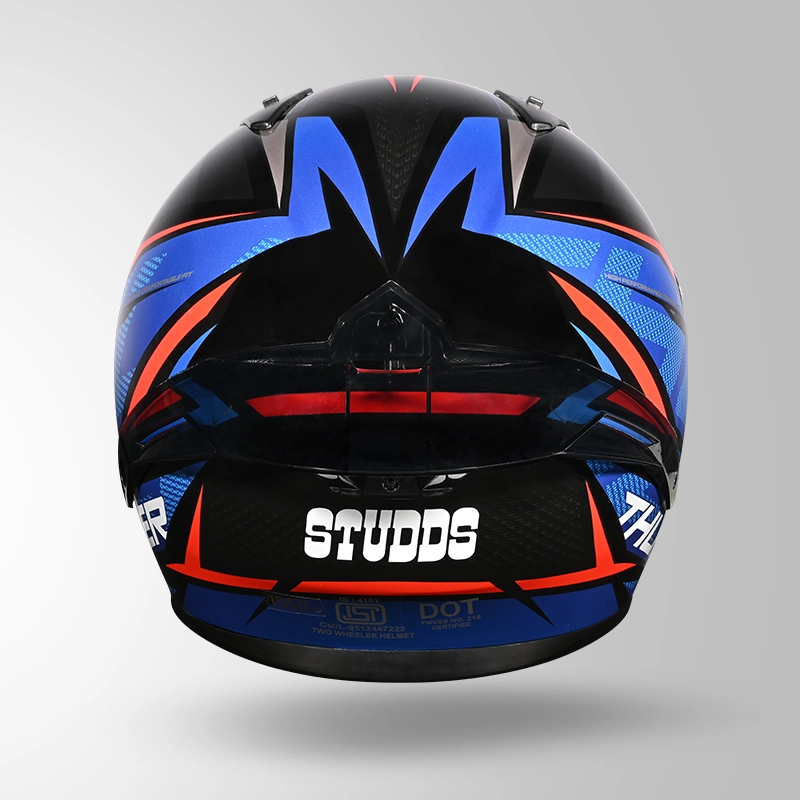 THUNDER D1 BLACK-RED & BLUE (1)