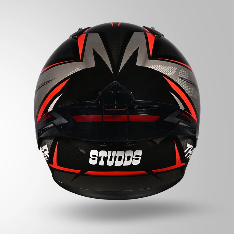 THUNDER D1 BLACK- RED & GREY (1)