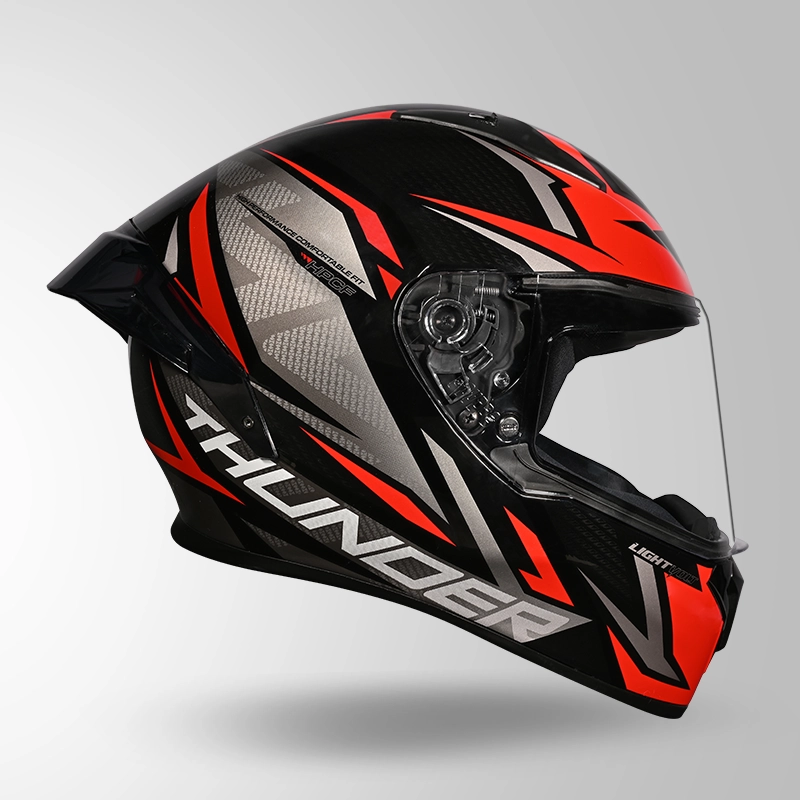 THUNDER D1 BLACK- RED & GREY (5)