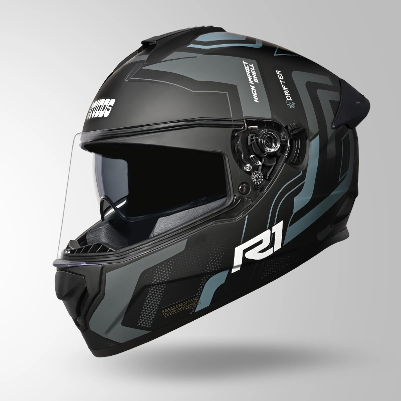 DRIFTER D4 R1 DECOR MATT BLACK & GREY (3)