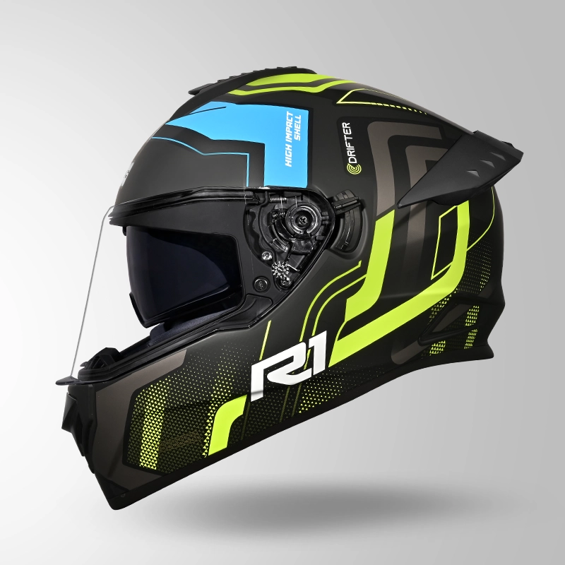 DRIFTER D4 R1 DECOR MATT BLACK-YELLOW & GREY (4)